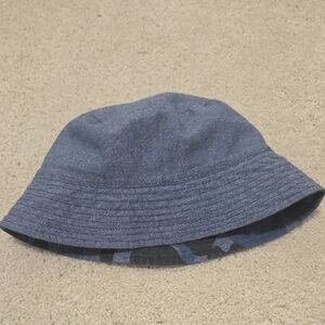 FREE With Bundle Over $15 Reversible Denim-Style Bucket Hat 4/5T
